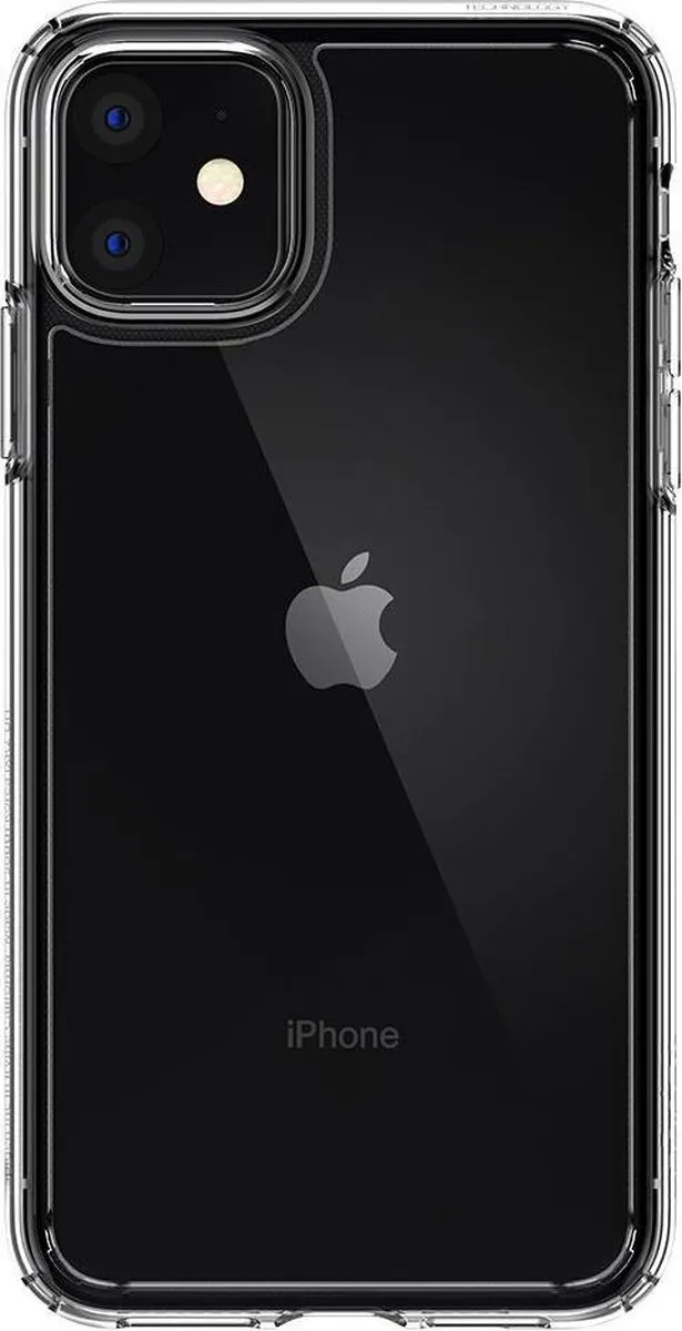 Spigen Ultra Hybrid 076CS27185 iPhone 11 Hoesje - Transparant - afbeelding 6 van 6