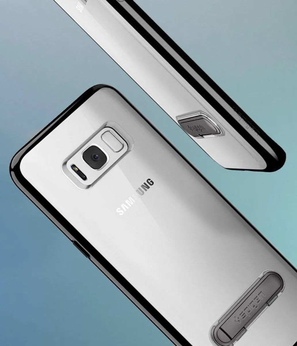Spigen Ultra Hybrid S Case G955U19632902 - Samsung Galaxy S8+ - Zwart - afbeelding 6 van 6