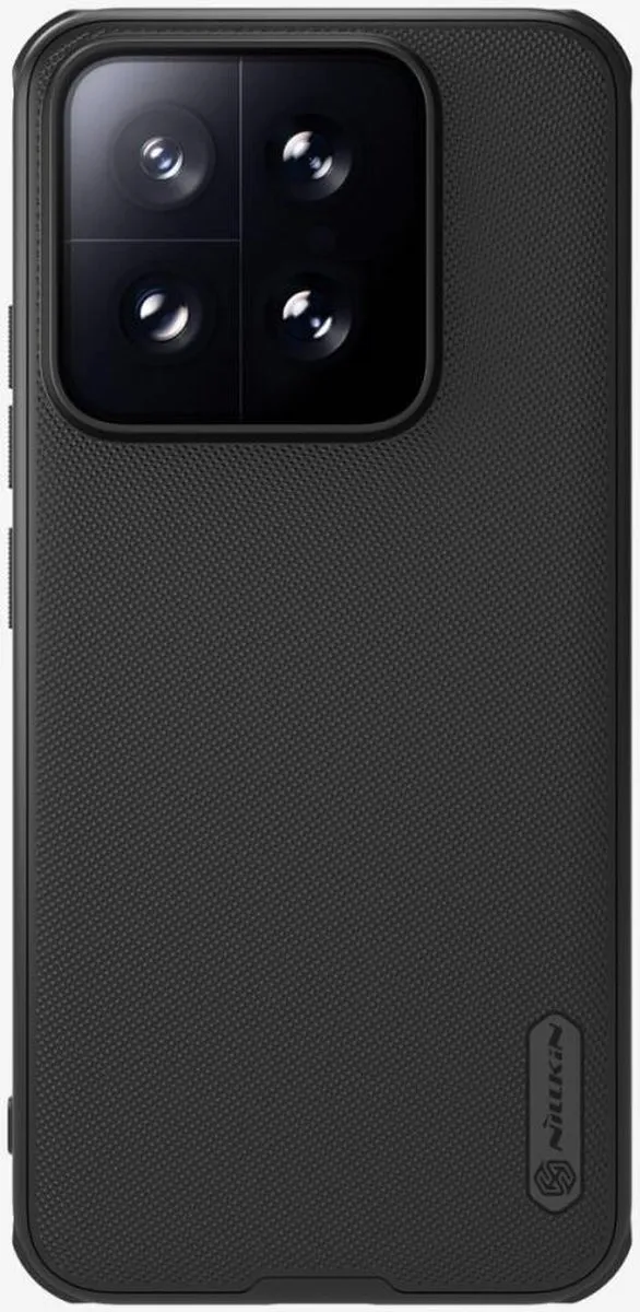 Nillkin Super Frosted Shield Hoesje Xiaomi 14T Pro - Zwart