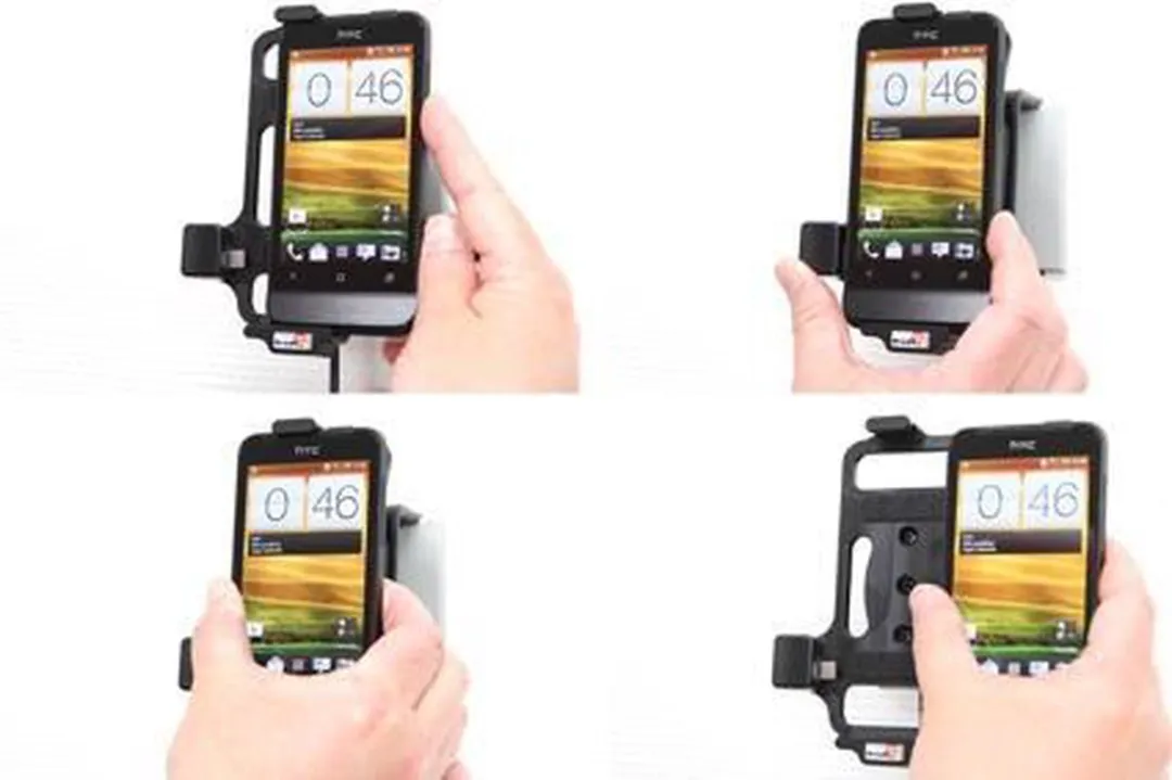 Brodit 512396 Draaibare Autoladerhouder - HTC One V - Zwart