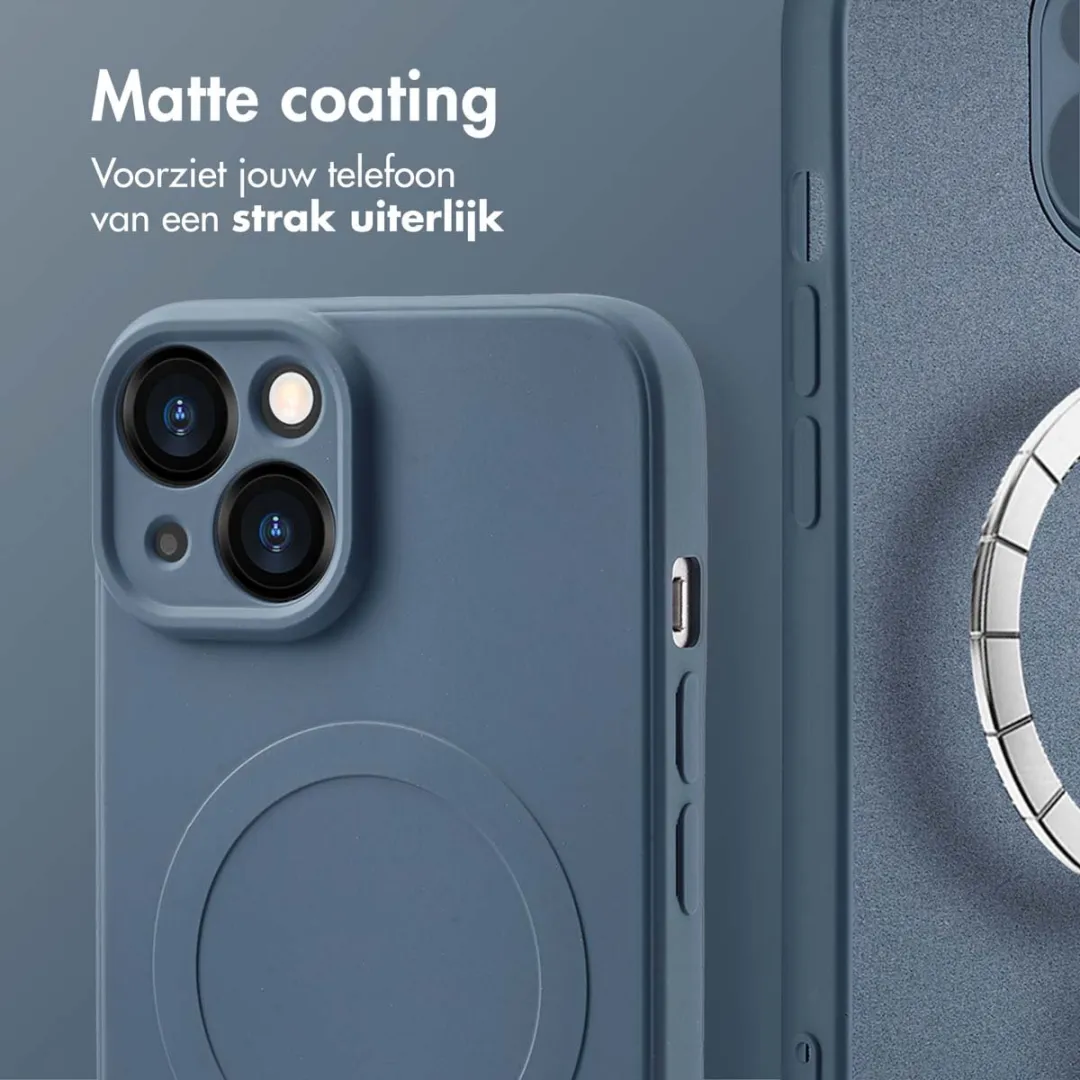 Imoshion Hoesje iPhone 14 - Donkerblauw - MagSafe