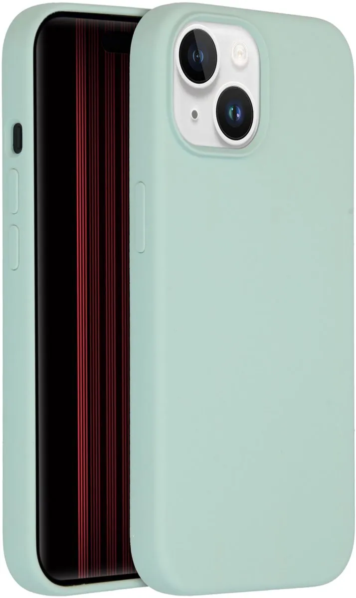 Accezz Hoesje iPhone 15 Sky Blue - Liquid Silicone
