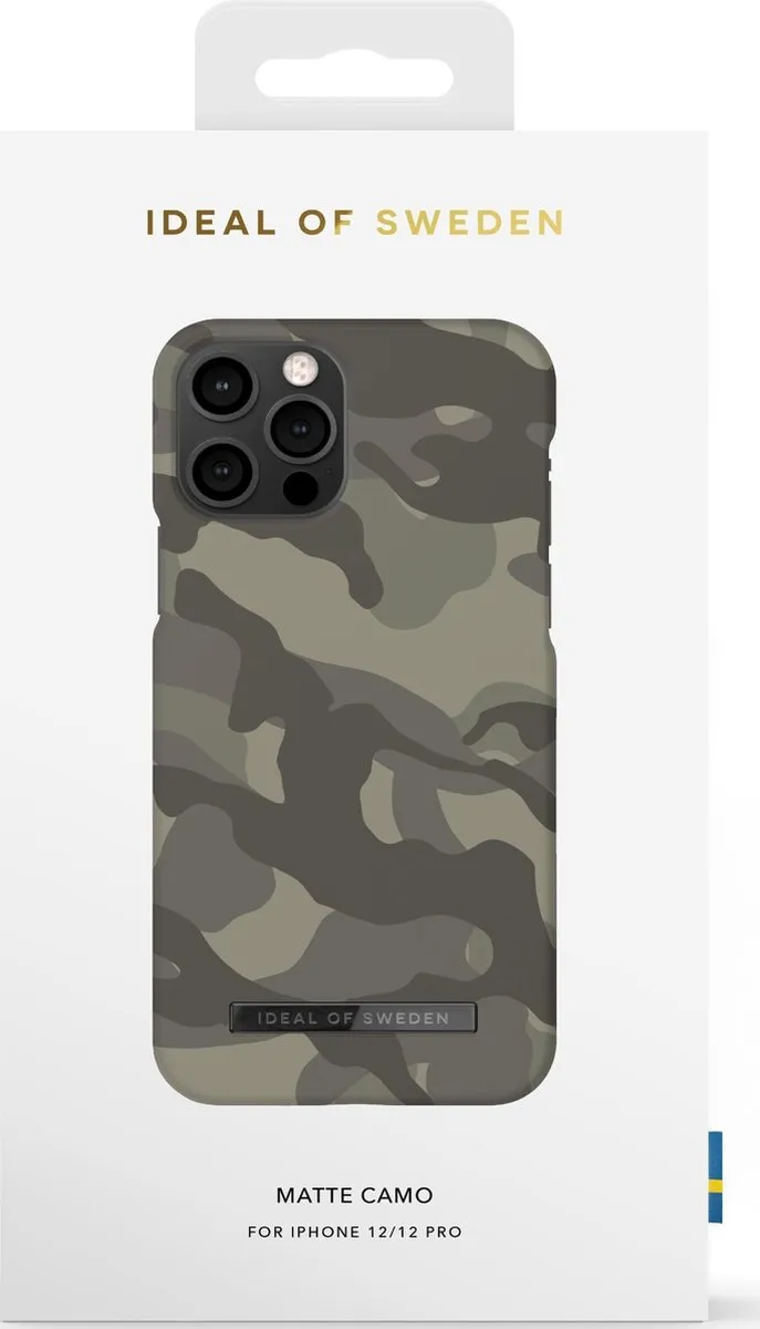iDeal of Sweden iPhone 12/12 Pro Hoes Matte Camo - IDFCAW21-I2061-359