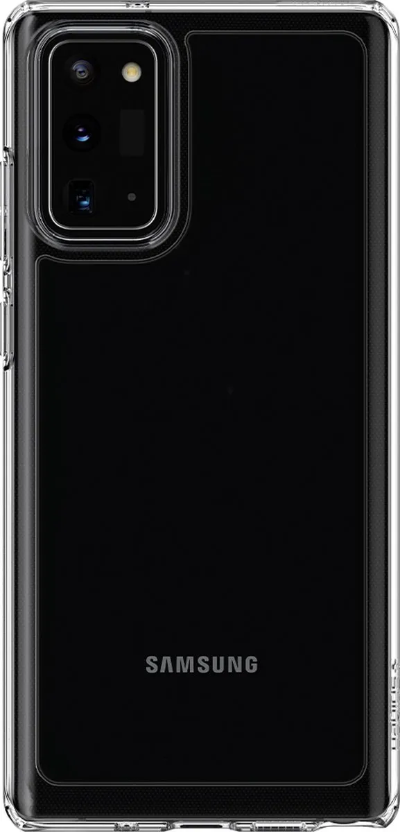 Spigen Crystal Hybrid ACS01370 Hoesje - Samsung Galaxy Note20 - Transparant - afbeelding 3 van 6