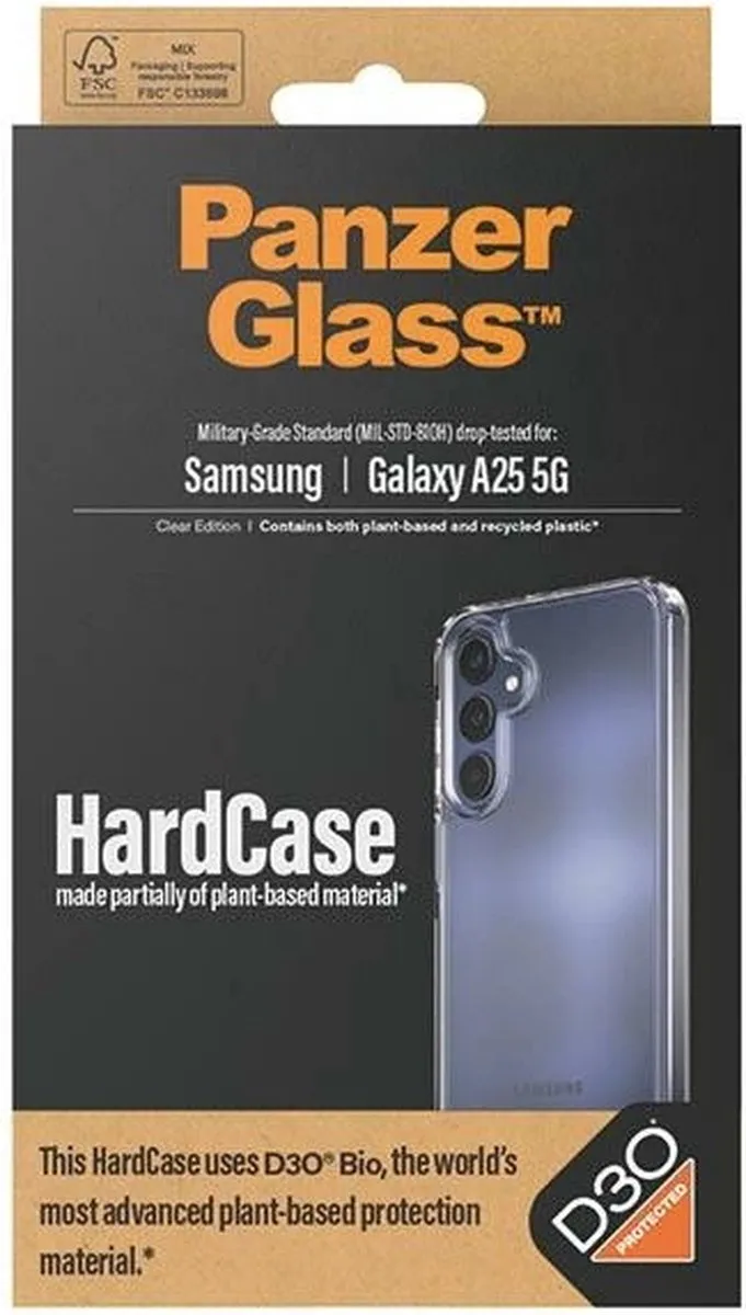 PanzerGlass Samsung Galaxy A25 5G HardCase - Transparant