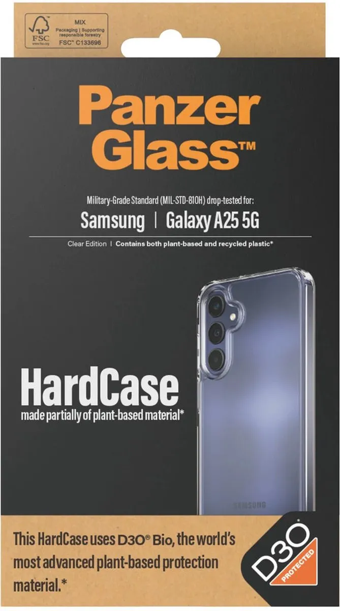 PanzerGlass Samsung Galaxy A25 5G HardCase - Transparant