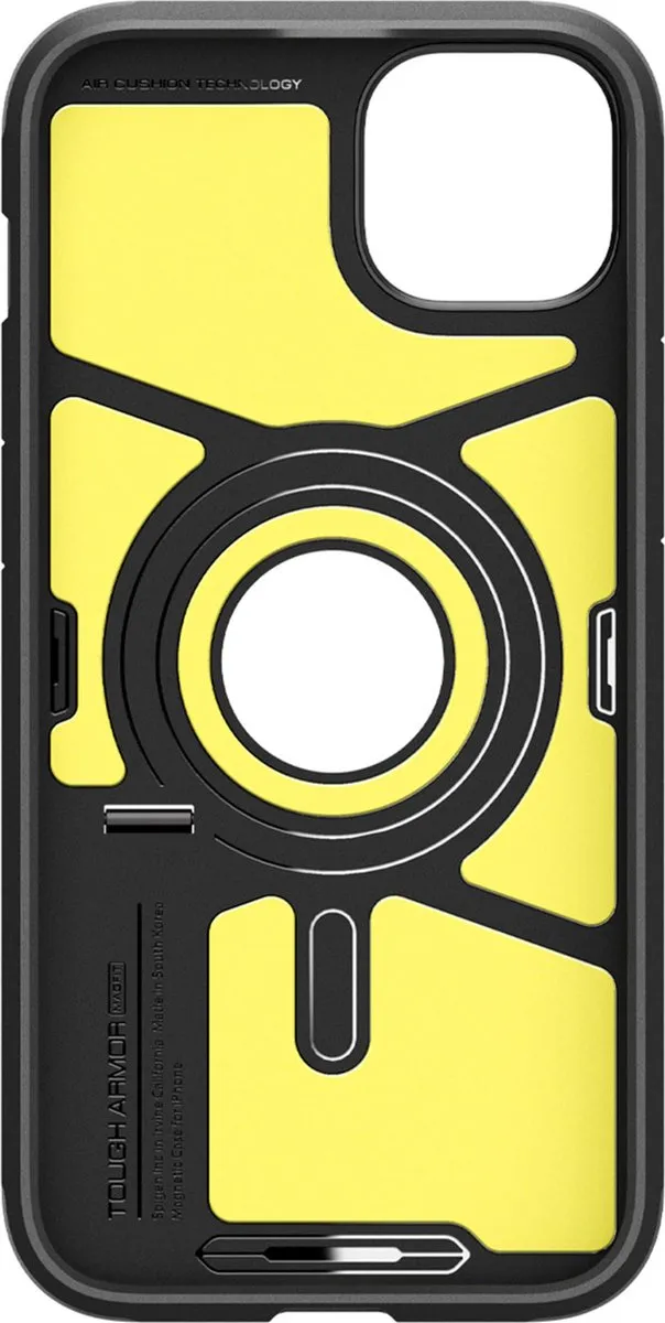 Spigen Tough Armor Magfit iPhone 15 Hoesje - Zwart - 12143
