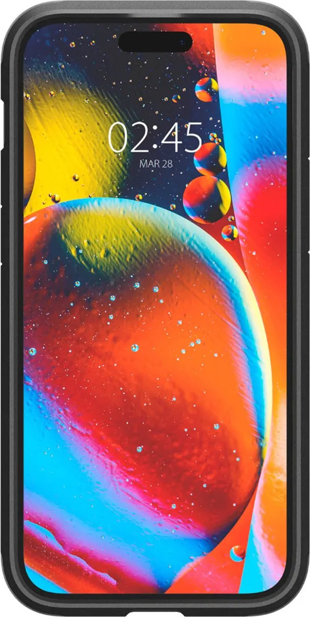 Spigen Tough Armor Magfit iPhone 15 Hoesje - Zwart - 12143
