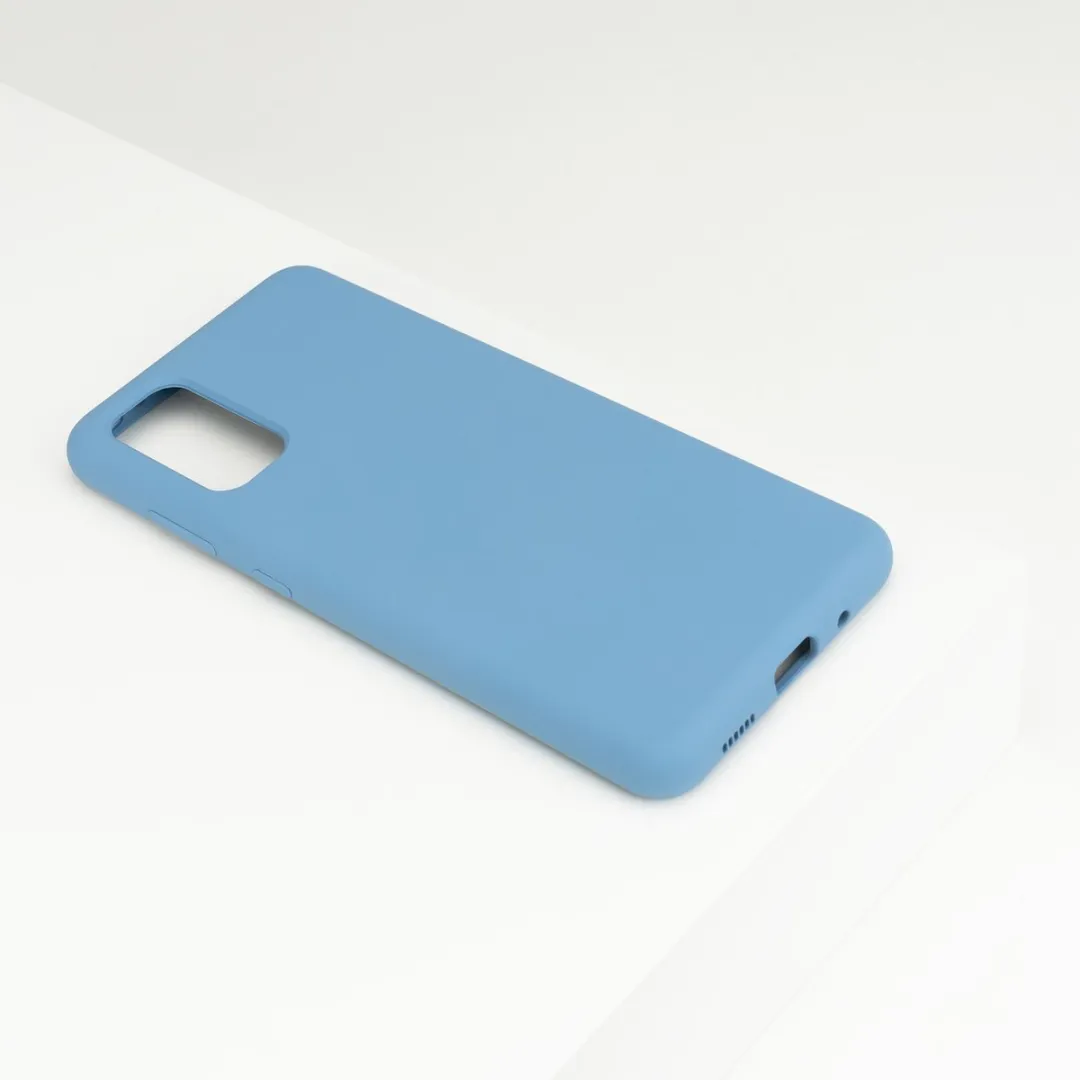 BMAX Siliconen Hard Case Samsung Galaxy S20 - Demin Blauw - afbeelding 6 van 6