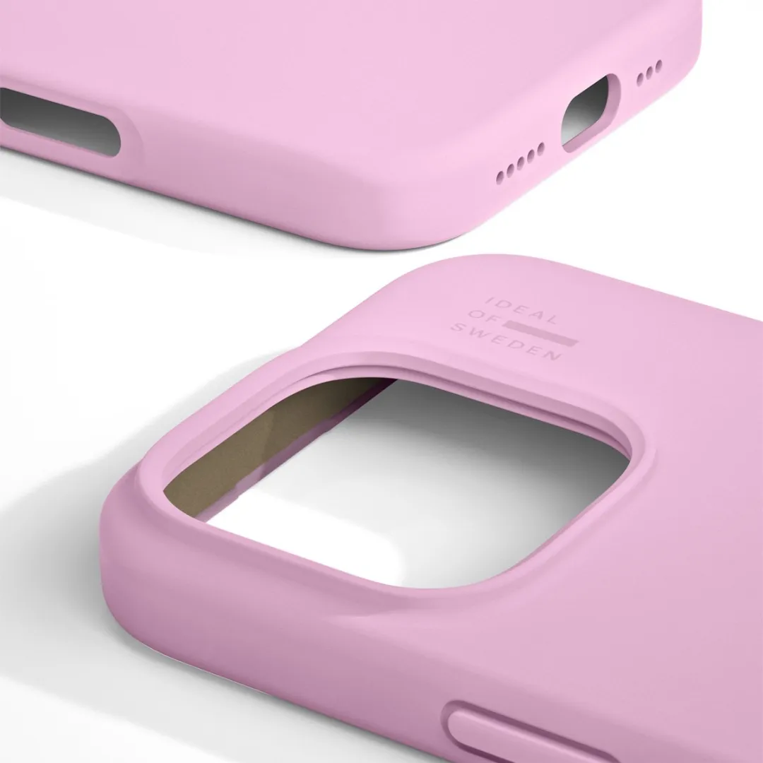 iDeal of Sweden iPhone 16 Pro Silicone Hoes - Bubble Gum Roze