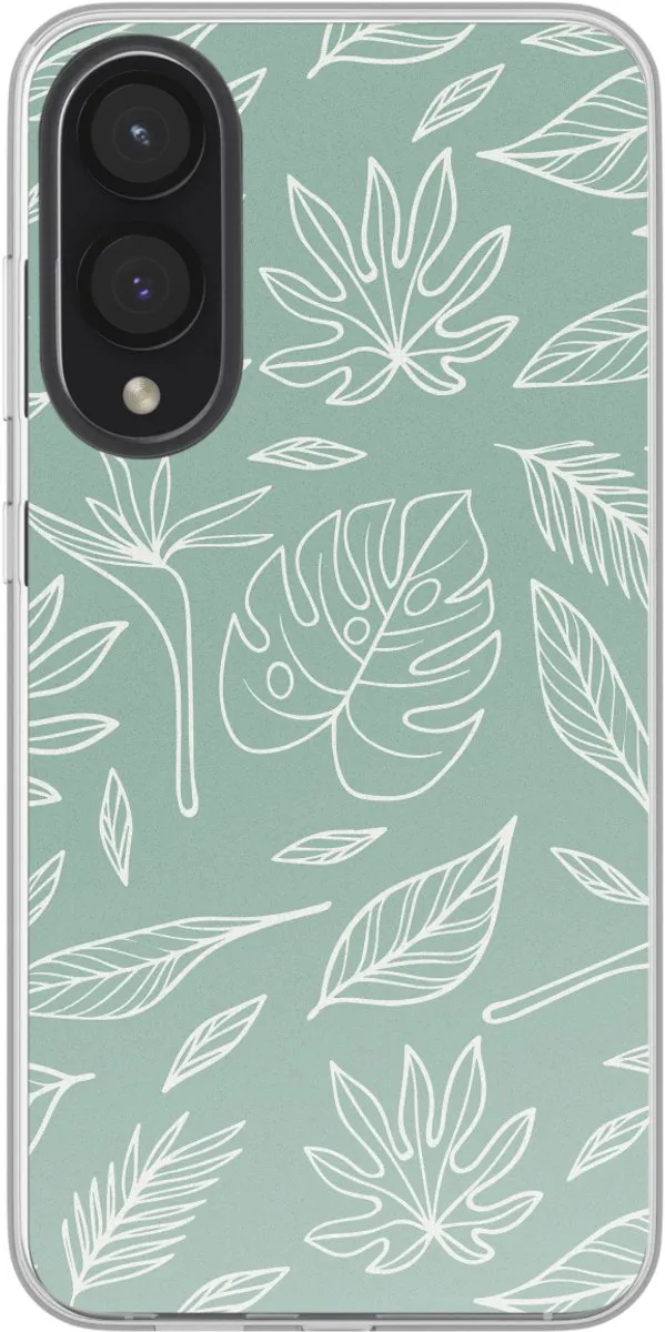 Imoshion Hoesje Samsung Galaxy S25 Edge Leaves Line-Art