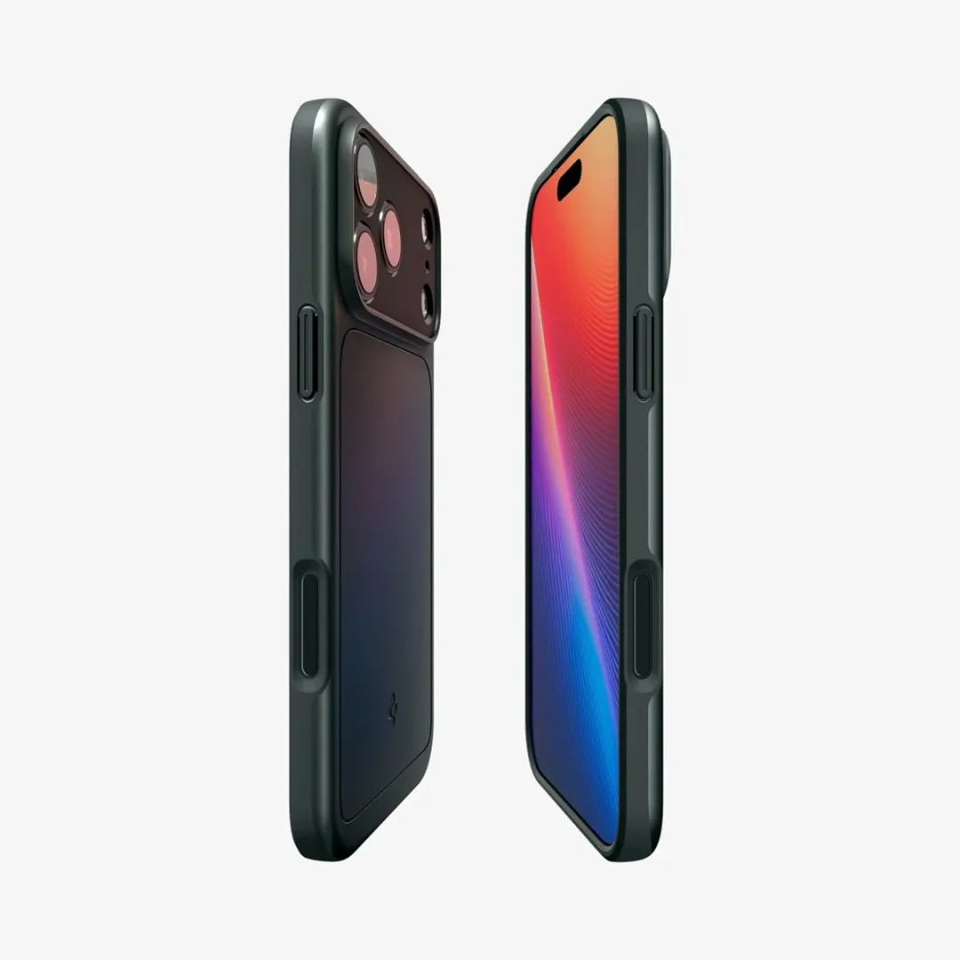 Spigen Thin Fit Mag Backcover iPhone 17 Pro 13973 - Groen