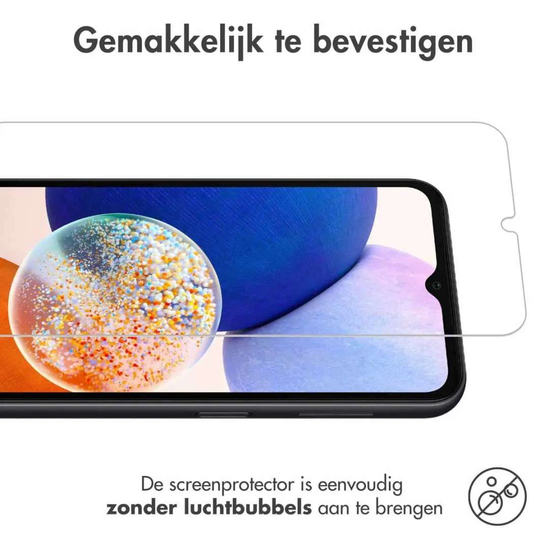 imoshiion Screenprotector Gehard Glas Duopack - Samsung Galaxy A14 5G