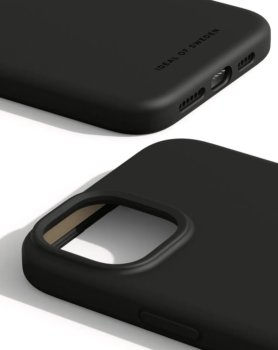 iDeal of Sweden iPhone 15 Plus Silicone Hoes - IDSIC-I2367-01 - Zwart