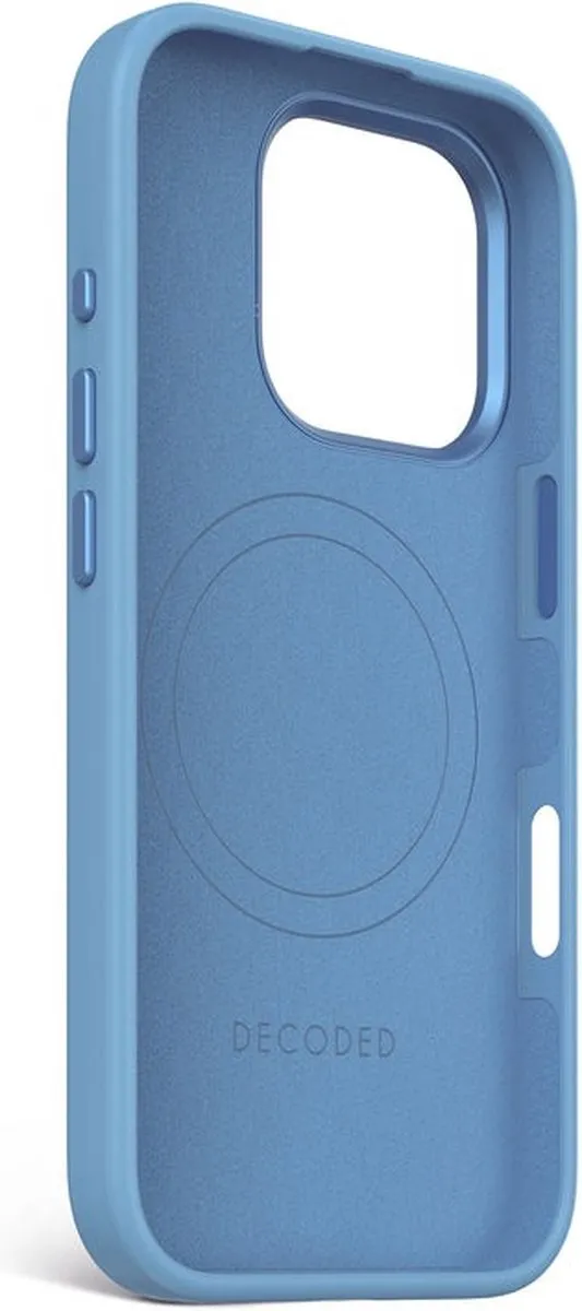 Decoded Siliconen Hoesje iPhone 15 Pro - Air Blauw