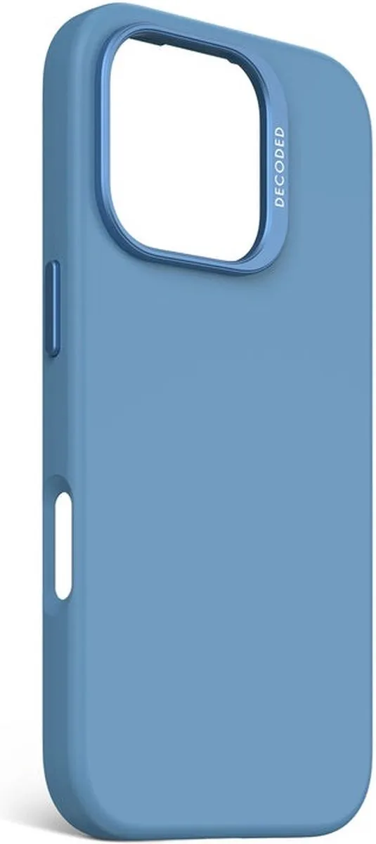 Decoded Siliconen Hoesje iPhone 15 Pro - Air Blauw