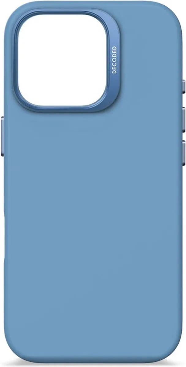 Decoded Siliconen Hoesje iPhone 15 Pro - Air Blauw