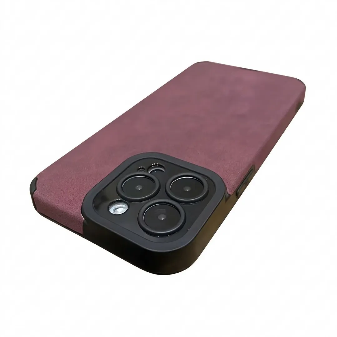 NUVEX Bordeaux Rood iPhone 13 Mini Hoesje