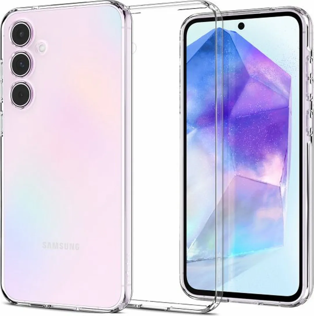 Spigen Crystal Flex ACS07534 Hoesje - Samsung Galaxy A55 - Transparant