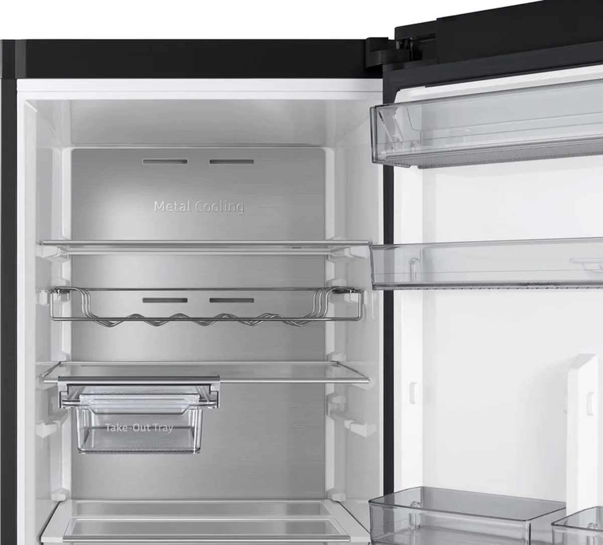 Samsung RR39C7EC5B1 Kastmodel Koelkast 387L - Zwart