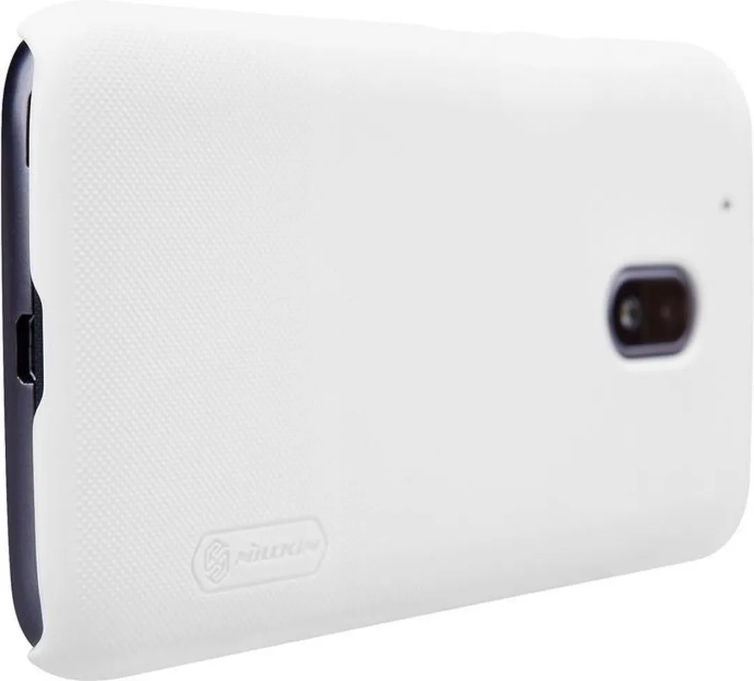 Nillkin Frosted Shield Hoesje Motorola Moto G4 Play - Wit - afbeelding 3 van 6
