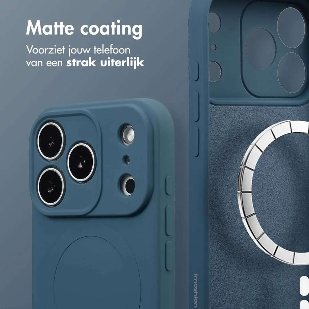 Imoshion Hoesje iPhone 17 Pro - MagSafe - Donkerblauw