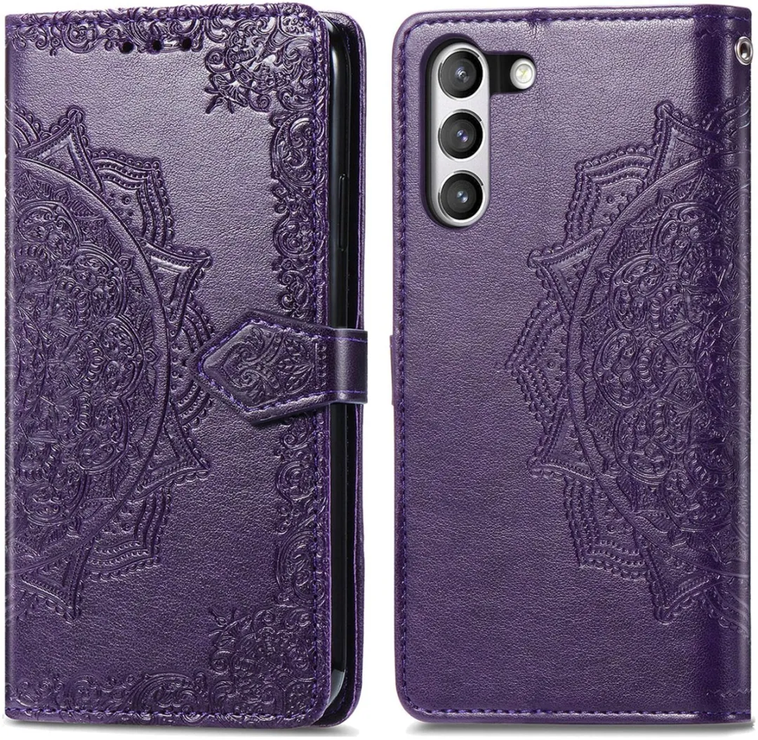 Imoshion Hoesje Samsung Galaxy S21 FE - 3 Pasjes - Paars