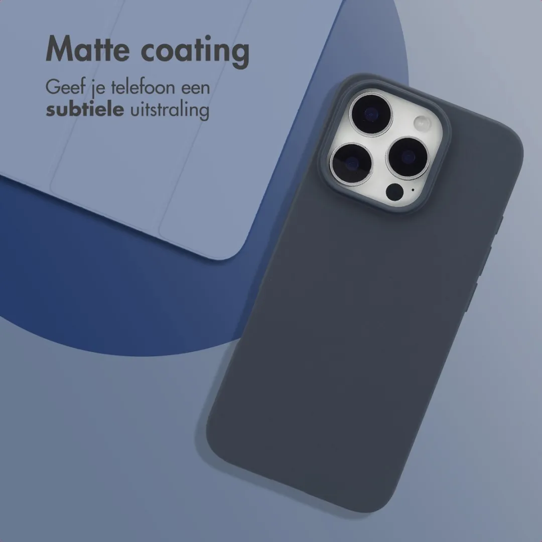 Imoshion Hoesje iPhone 16 Pro - Donkerblauw