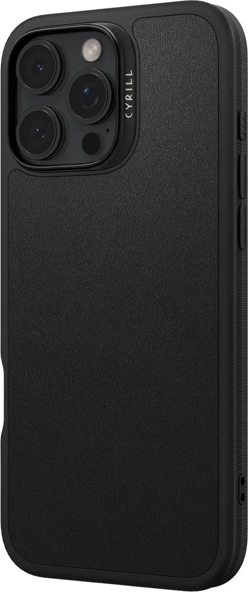 Spigen Cyrill Kajuk Mag Hoesje iPhone 16 Pro Max - MagSafe - Zwart