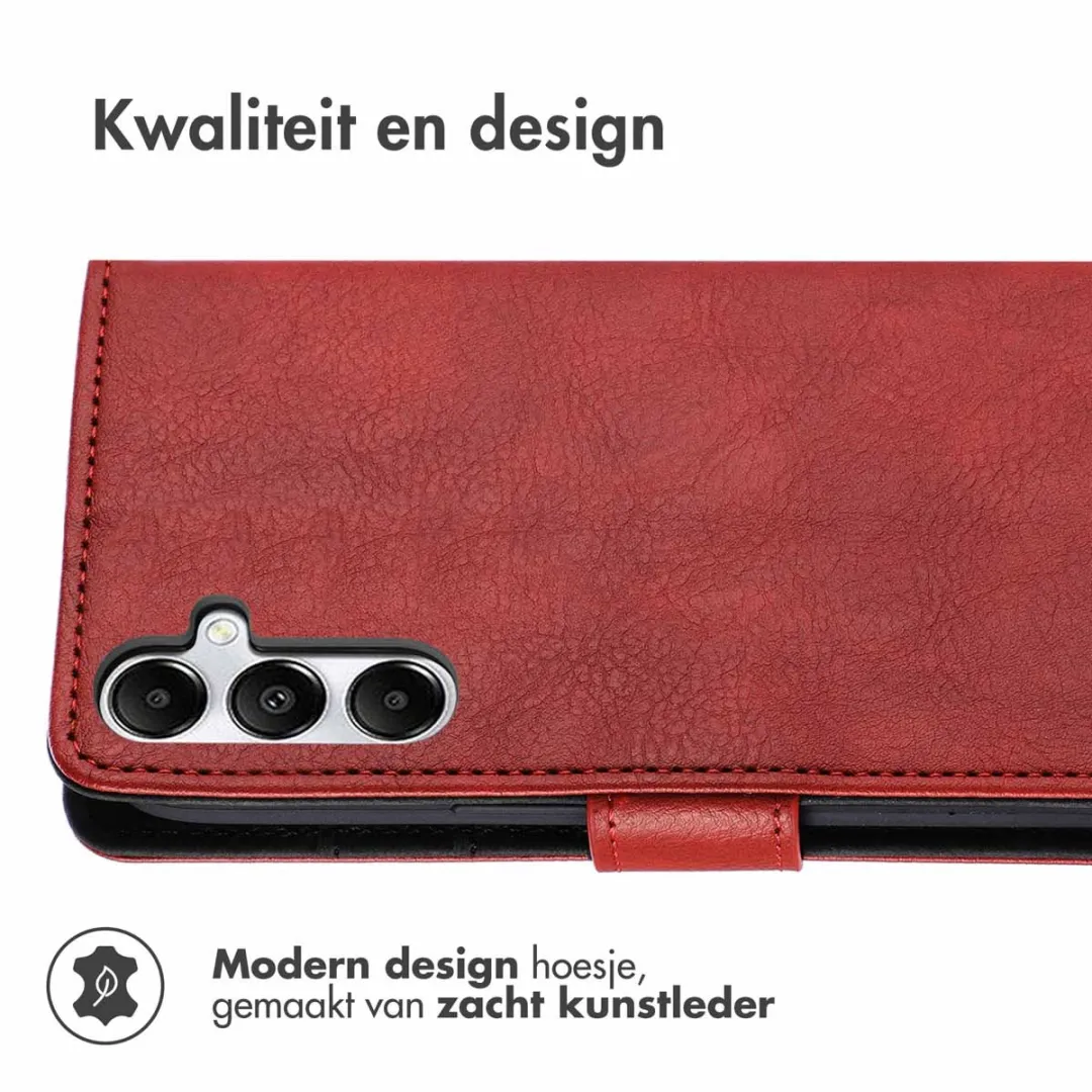 Imoshion Hoesje Samsung Galaxy A16 - 3 Pasjes - Rood - afbeelding 2 van 5