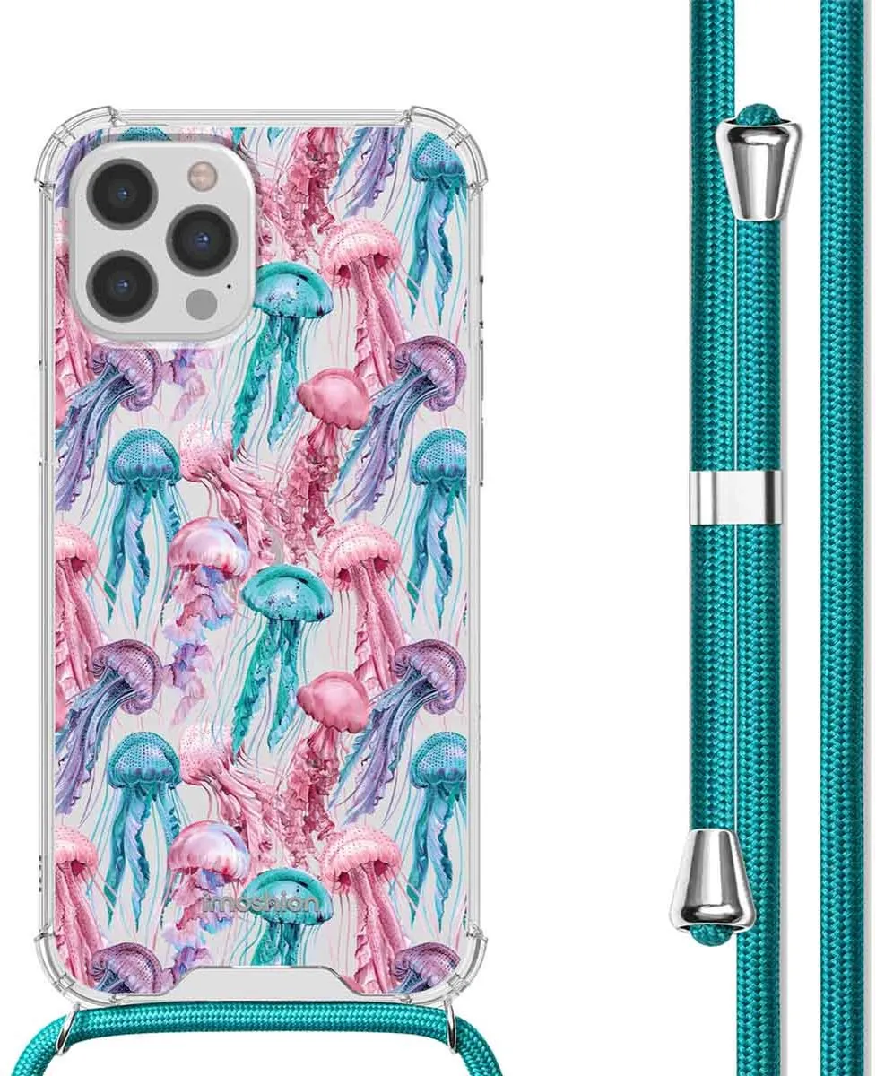 Imoshion Hoesje iPhone 12 Pro Max Jellyfish Watercolor