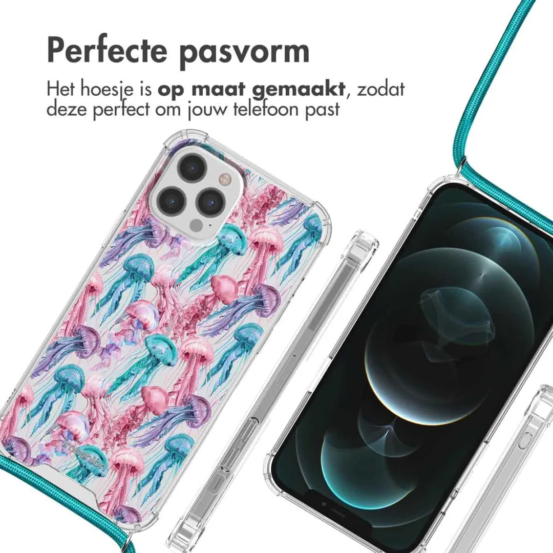 Imoshion Hoesje iPhone 12 Pro Max Jellyfish Watercolor