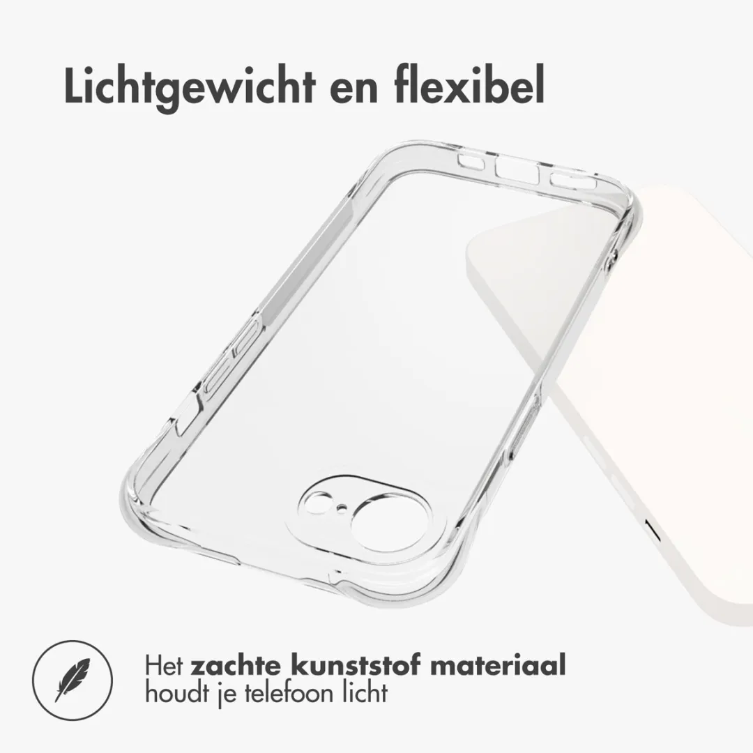 Imoshion iPhone 16e Hoesje Transparant