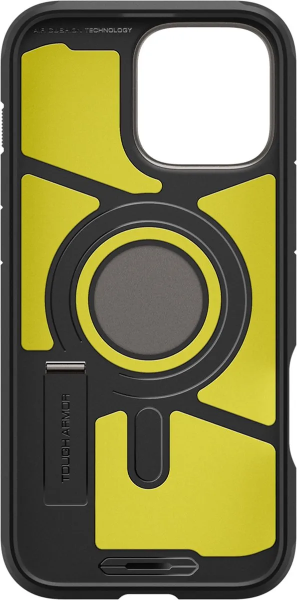 Spigen Tough Armor ACS08145 Hoesje - iPhone 16 Pro - Grijs