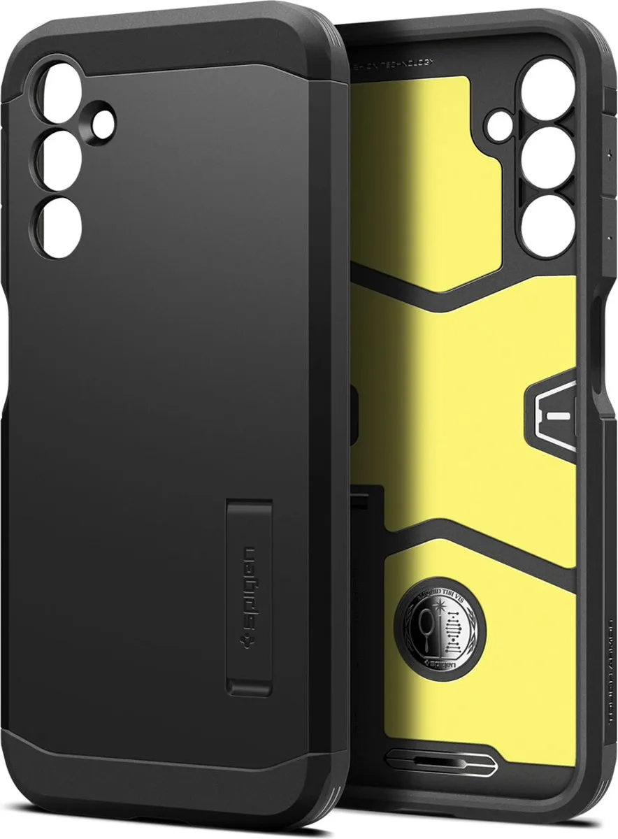 Spigen Tough Armor ACS05848 Hoesje - Samsung Galaxy A14 5G - Zwart - afbeelding 2 van 6