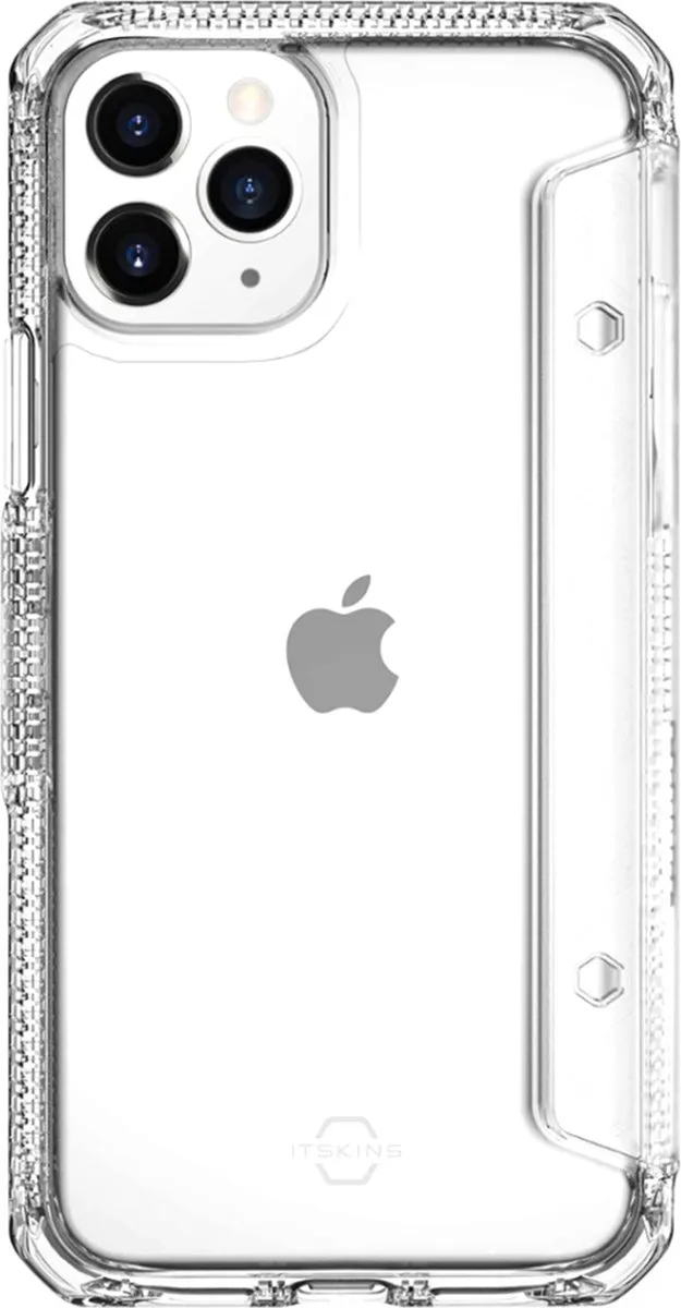 Itskins Spectrum Vision Clear Folio Cover iPhone 11 Pro - APXE-SPVCR-TRSP - Transparant