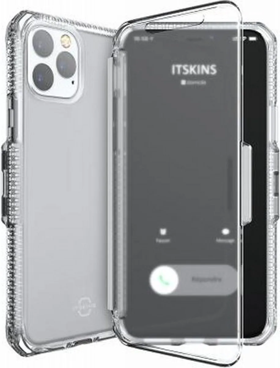 Itskins Spectrum Vision Clear Folio Cover iPhone 11 Pro - APXE-SPVCR-TRSP - Transparant