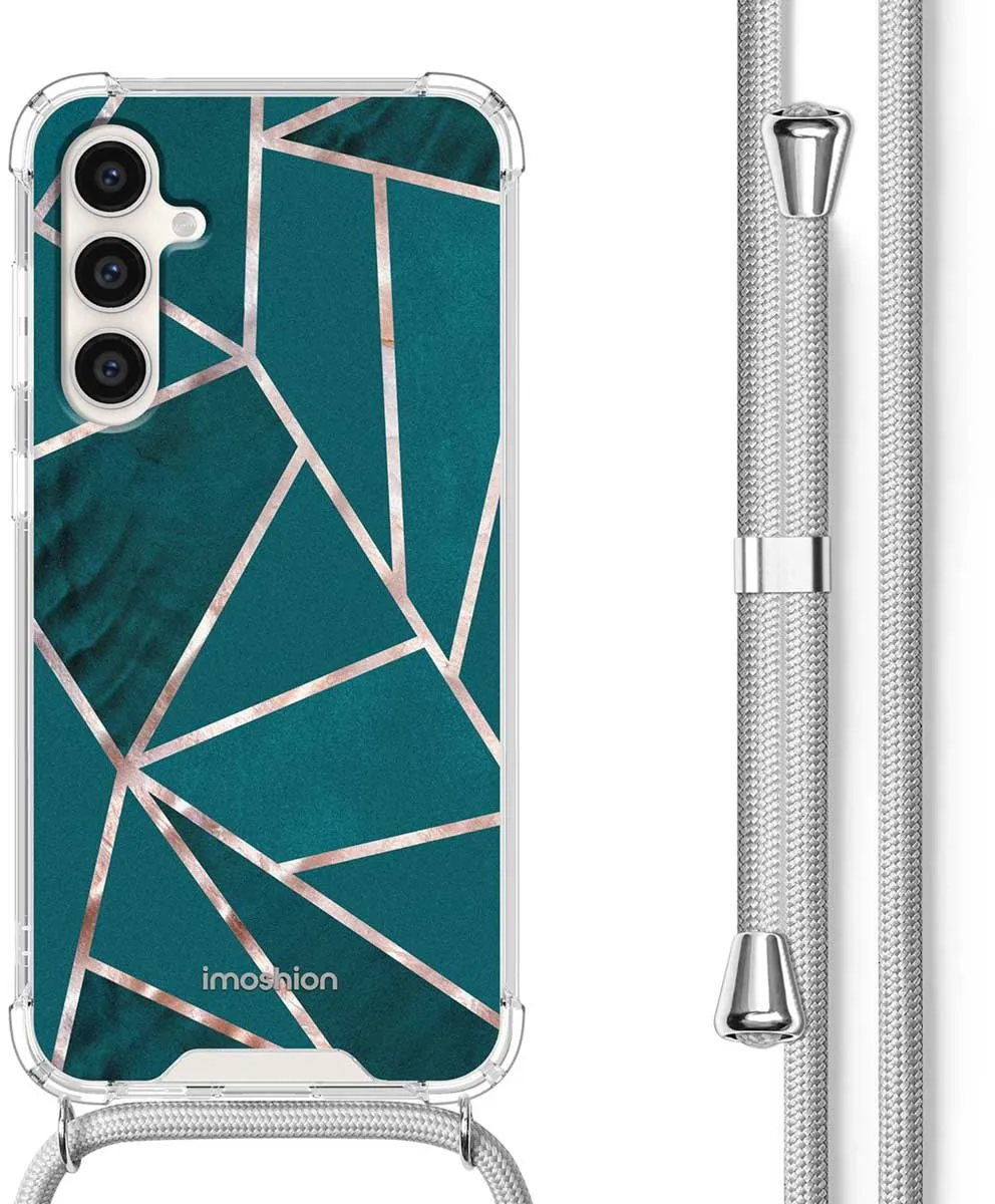 Imoshion Hoesje Samsung Galaxy S23 FE - Petrol Green Graphic