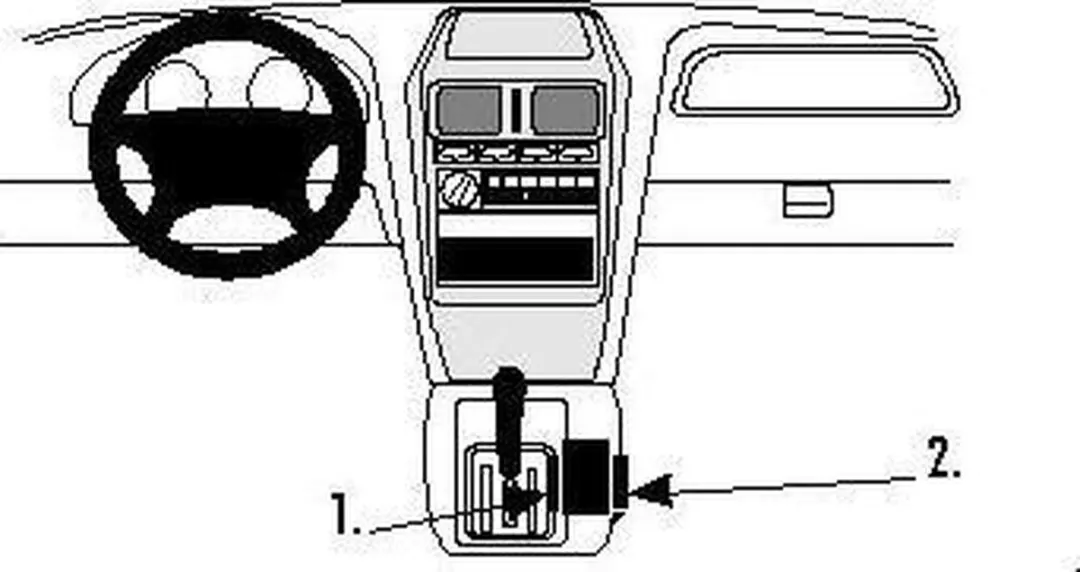 Brodit ProClip 832528 Telefoonhouder