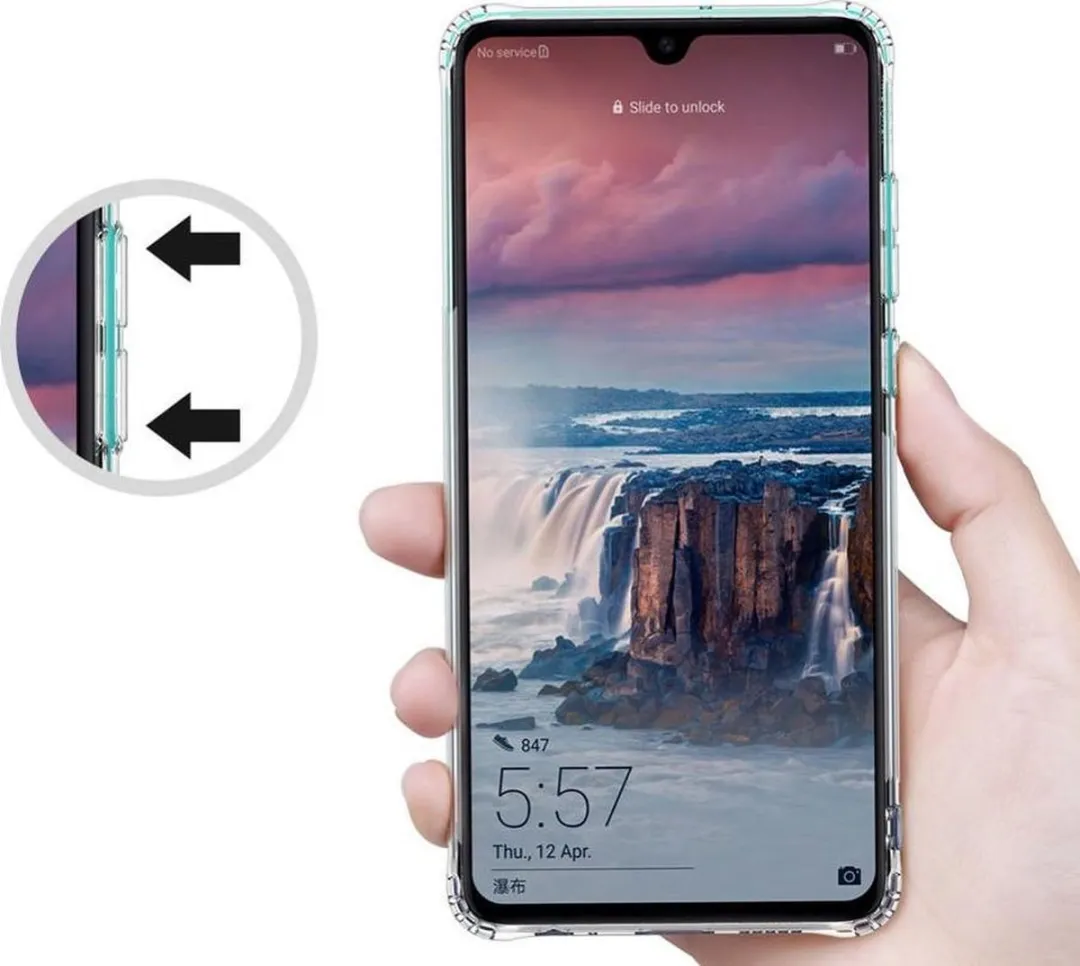 Nillkin Huawei P30 Hoesje - Transparant - afbeelding 5 van 6