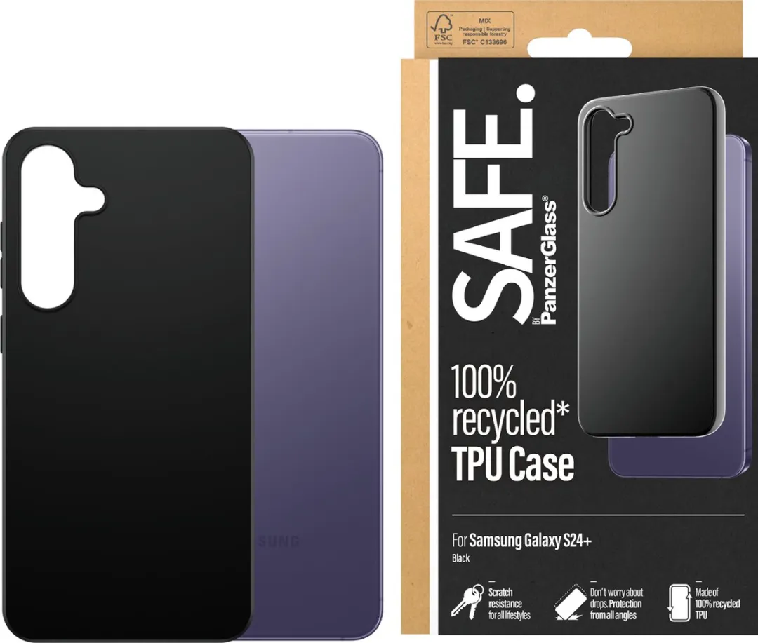 PanzerGlass Hoesje Samsung Galaxy S24+ - Zwart - 5711724956768