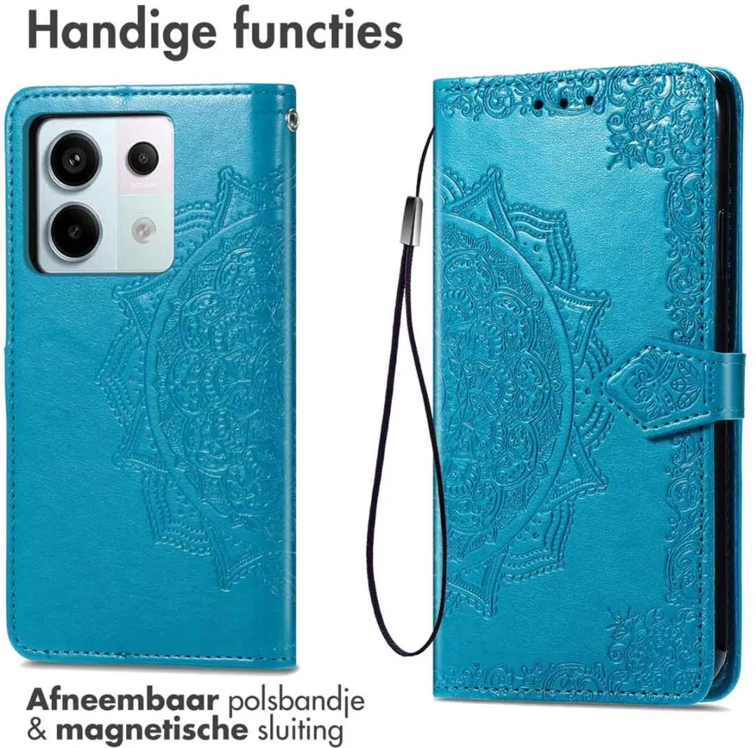 Imoshion Hoesje Turquoise - o.a. Xiaomi Redmi Note 13 Pro/Poco X6