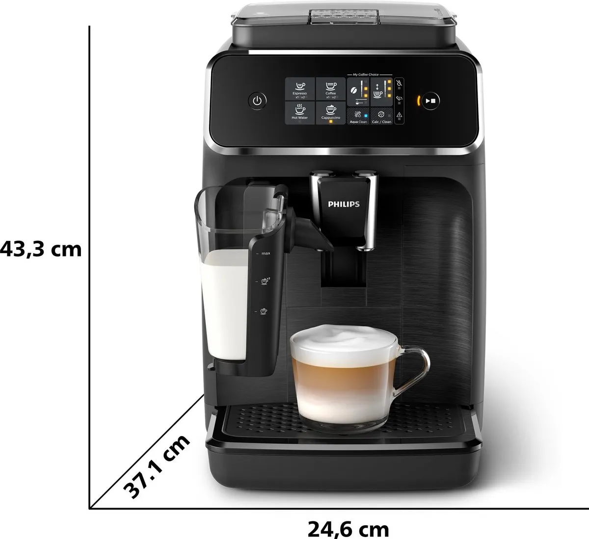 Philips LatteGo 2200 EP2230/10 Espressomachine - Zwart