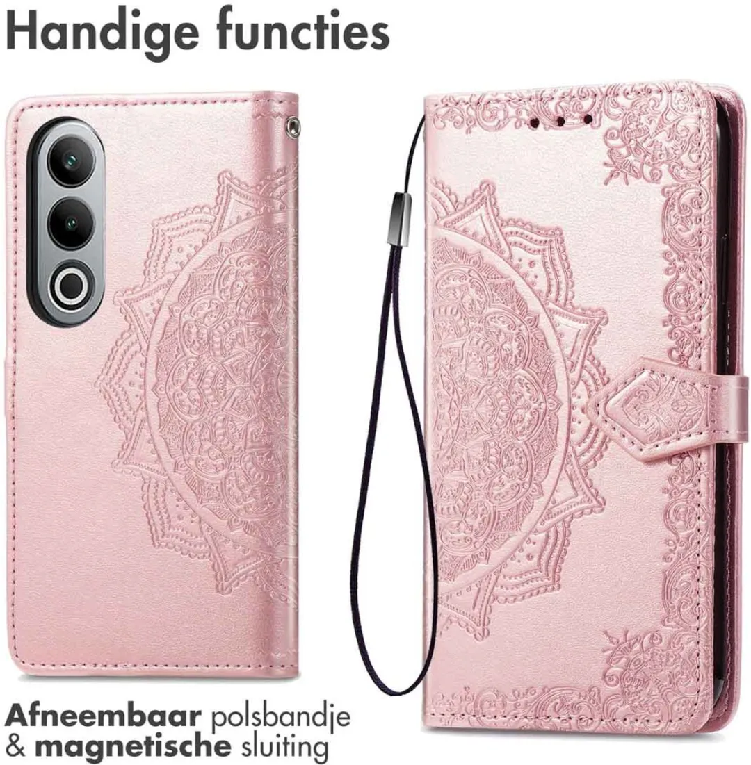 imoshion Hoesje OnePlus Nord CE 4 Rosé Goud - 3 Pasjes