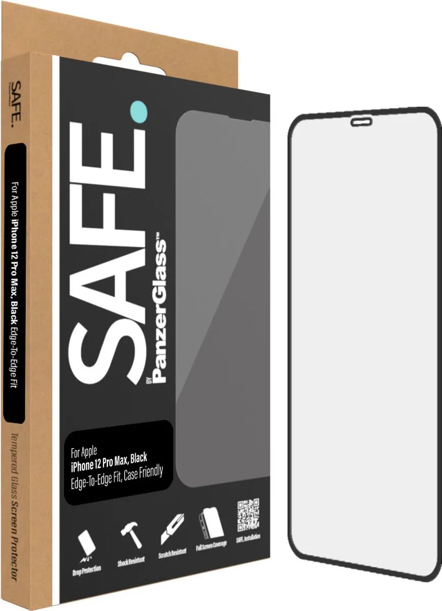 PanzerGlass iPhone 12 Pro Max Schermbeschermer - Transparant