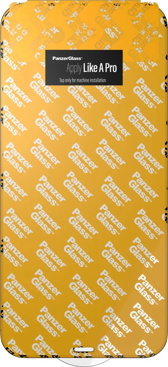 PanzerGlass E2E Microfracture Glas Samsung Galaxy A72 - Zwart Frame - afbeelding 5 van 6