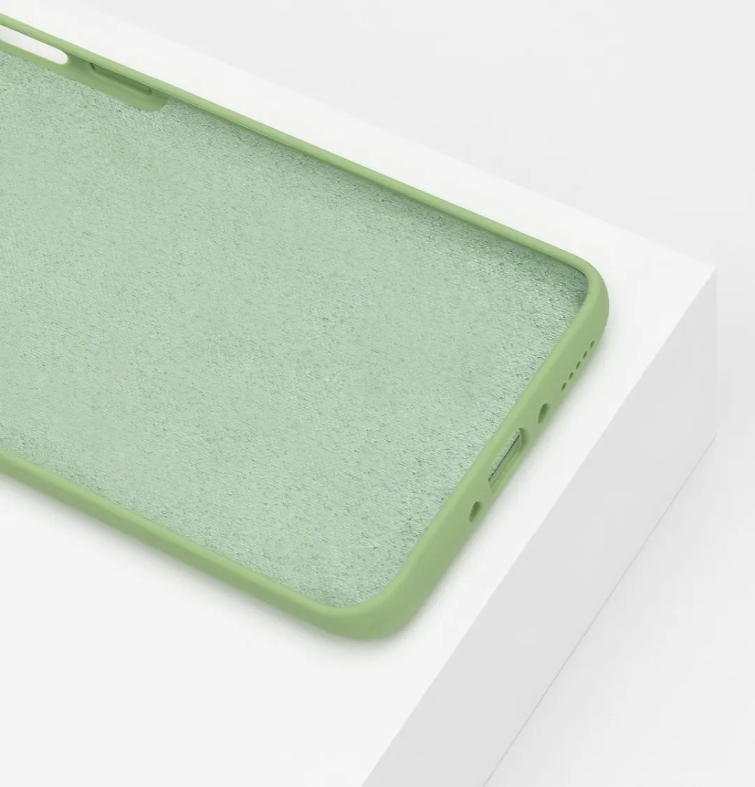BMAX Siliconen Hoesje OnePlus 7 Pro - Mintgroen