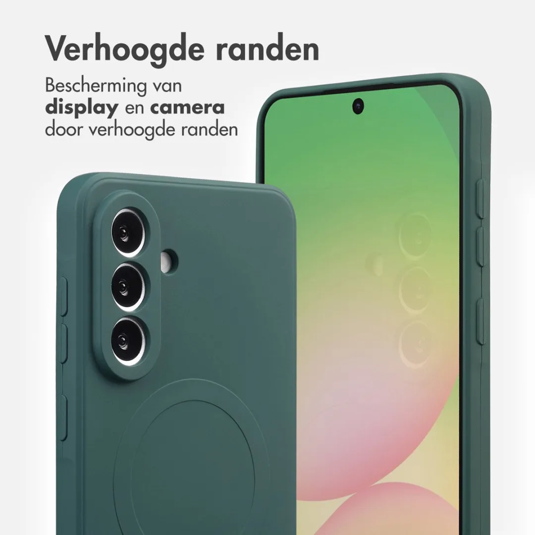 Imoshion Hoesje Samsung Galaxy A56 - Donkergroen MagSafe