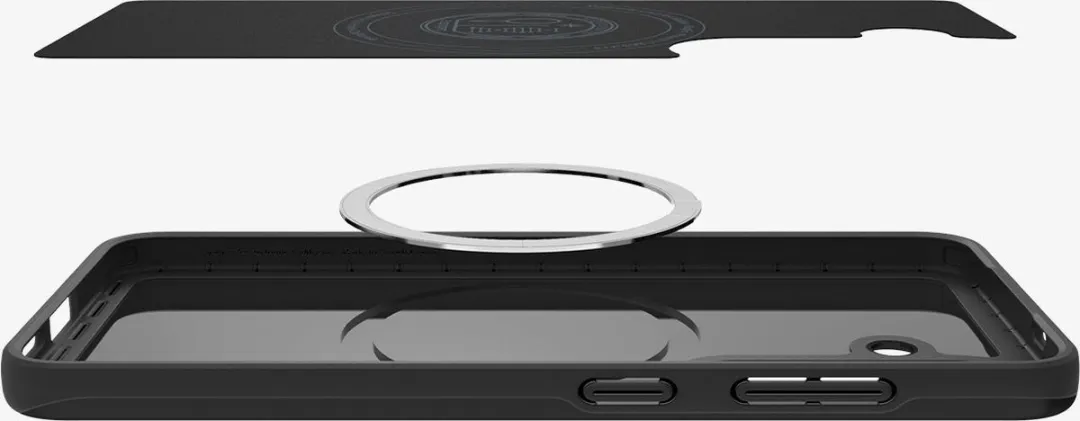Spigen Thin Fit MagFit Hoesje S25 - Zwart - 8809971238243