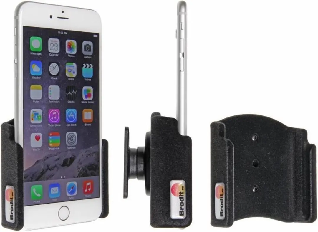 Brodit Roterende Houder 511661 voor iPhone 6/6s Plus - Zwart